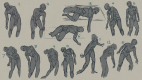 Undead motion sketches